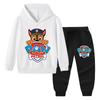 2026 Autumn Spring Children's Clothing Sets Spiderman Boys Thin Sweatshirt+Sweatpant 2pcs Kids Hooded Pullover Set Tracksuit