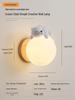 Nordic Moon Astronaut Wall Light for Kids' Rooms - Creative Cartoon Bedside Lamp for Boys and Girls.