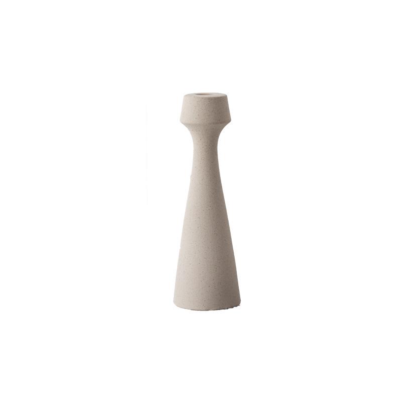 Creative Ceramic Candlestick Ornament for Home Photography Props