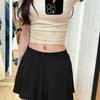 Женская теннисная юбка LULU Varsity с высокой талией, быстросохнущая