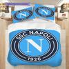 SSC Napoli Комплект постельного белья с узором Одеяло Пододеяльник Наволочка Домашний Декор Подарок на День Рождения (1 пододеяльник + 2 наволочки, без наполнителя)