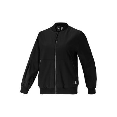 Повседневная спортивная куртка-пилот, женская куртка, черная FI9265