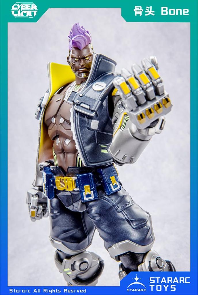 STARARC TOYS CYBER LIMIT Series Bone Scale Painted Action Figure 1/12 ABS&PVC&POM