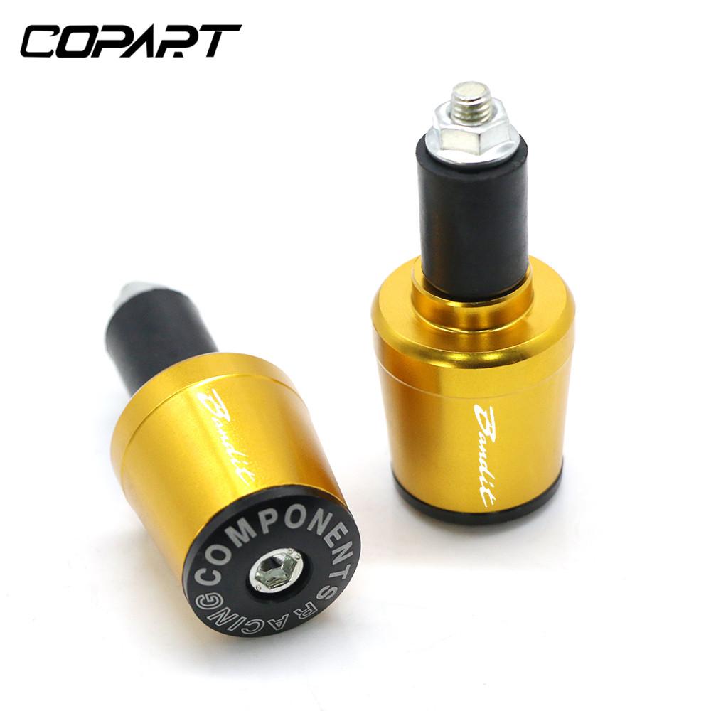 Для мотоцикла SUZUKI GSF 250 600 600S 650 650S 650N 1200 1250 Bandit 650S 7/8"22MM ручки руля заглушка руля