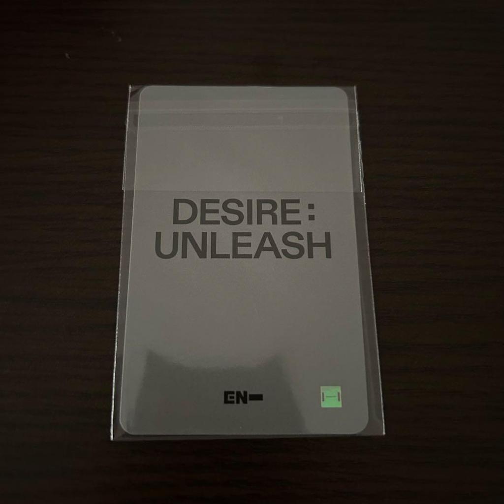 [Б/У] ENHYPEN Хисын Лакидро Торговая карта с muu