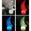 7 Colors 3D LED USB Night Light Pilot For Kids Desktop Fitting