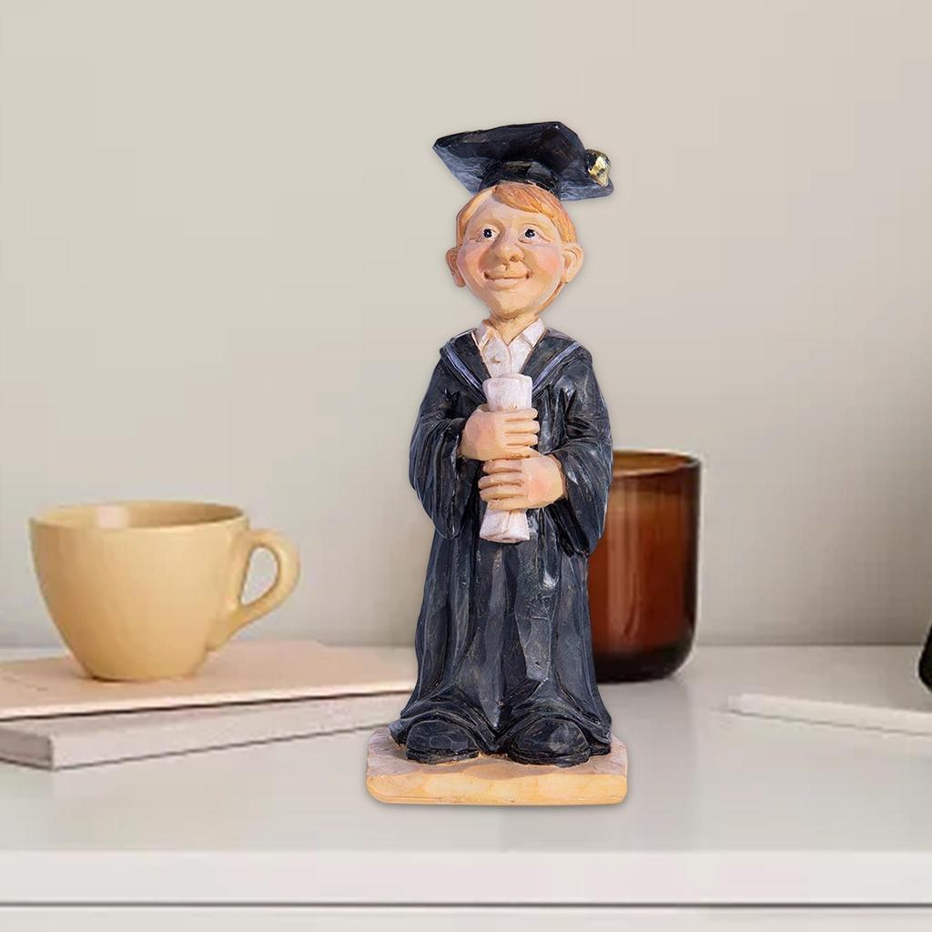 Professional People Figures Standing Figures Resin Doll Statues Sculpture for Table Centerpieces Rustic Cabinet Figures Decor