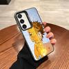 Digimon monster Phone Case For Samsung Galaxy S26 S25 S24 S23 S22 S21 S20 Ultra Plus Fe colored silver Cover