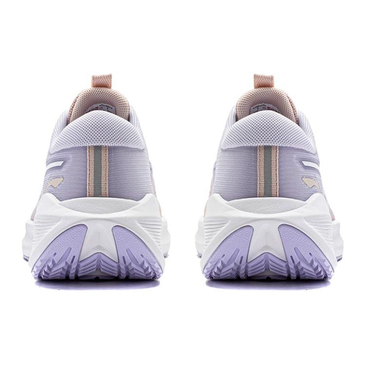 Li Ning Wu Shi Lite V2 Легкие амортизирующие нескользящие износостойкие кроссовки с низким верхом женские кроссовки Silent-Purple ARST054-2