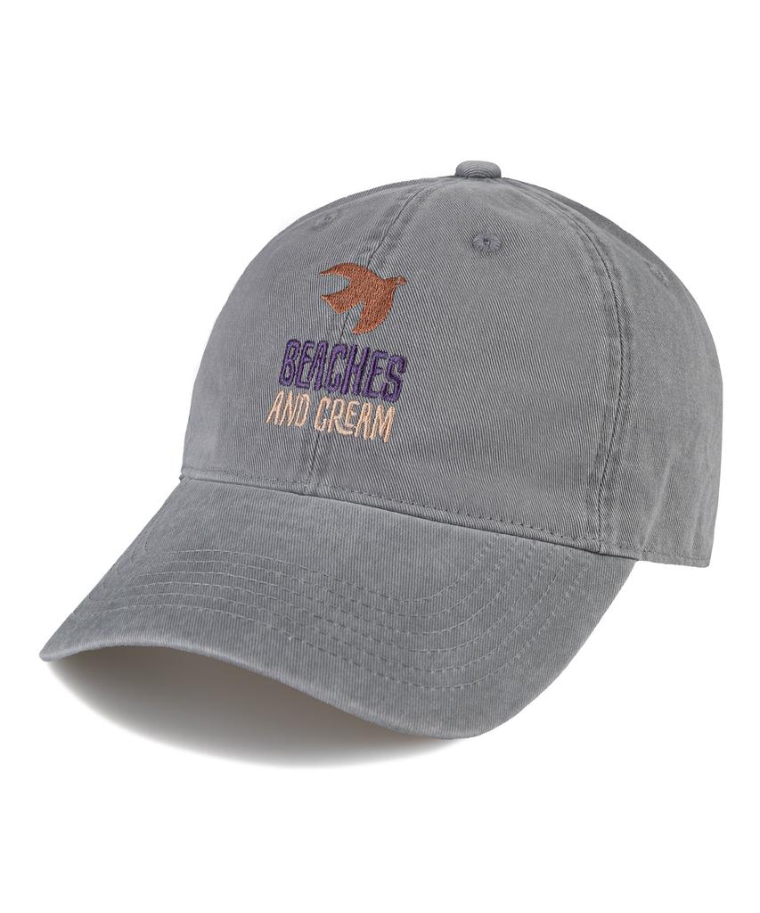Кепка-бини Bichiseuaenkeulim Seagull Cation Ball Cap-Серый