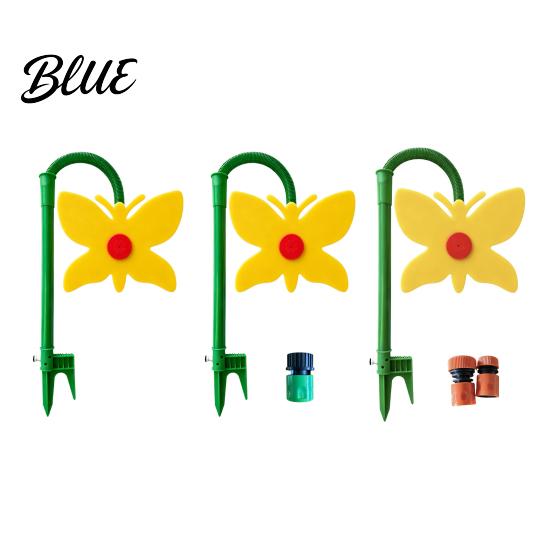 Yard Watering Sprinkler Crazy Butterfly Lawn Sprinkler Dancing Garden Funny 360-Degree Rotating Faucet Connection for Watering Dogs Kids Outdoor