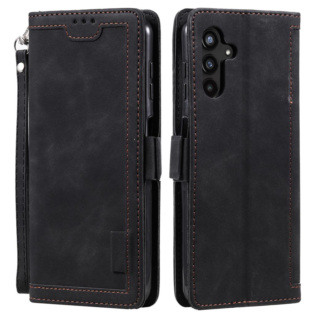 For Samsung Galaxy S25+ Wallet Case RFID Blocking Stand Leather Phone Cover