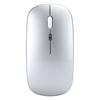 Wireless Mouse 2.4G Rechargeable USB Wireless Gaming Mouse with LED Colorful LightSilver