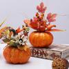 Осенний урожай Хэллоуин тыква украшение праздничная вечеринка настольное украшение осень офис дом окно декоративный реквизит подарок