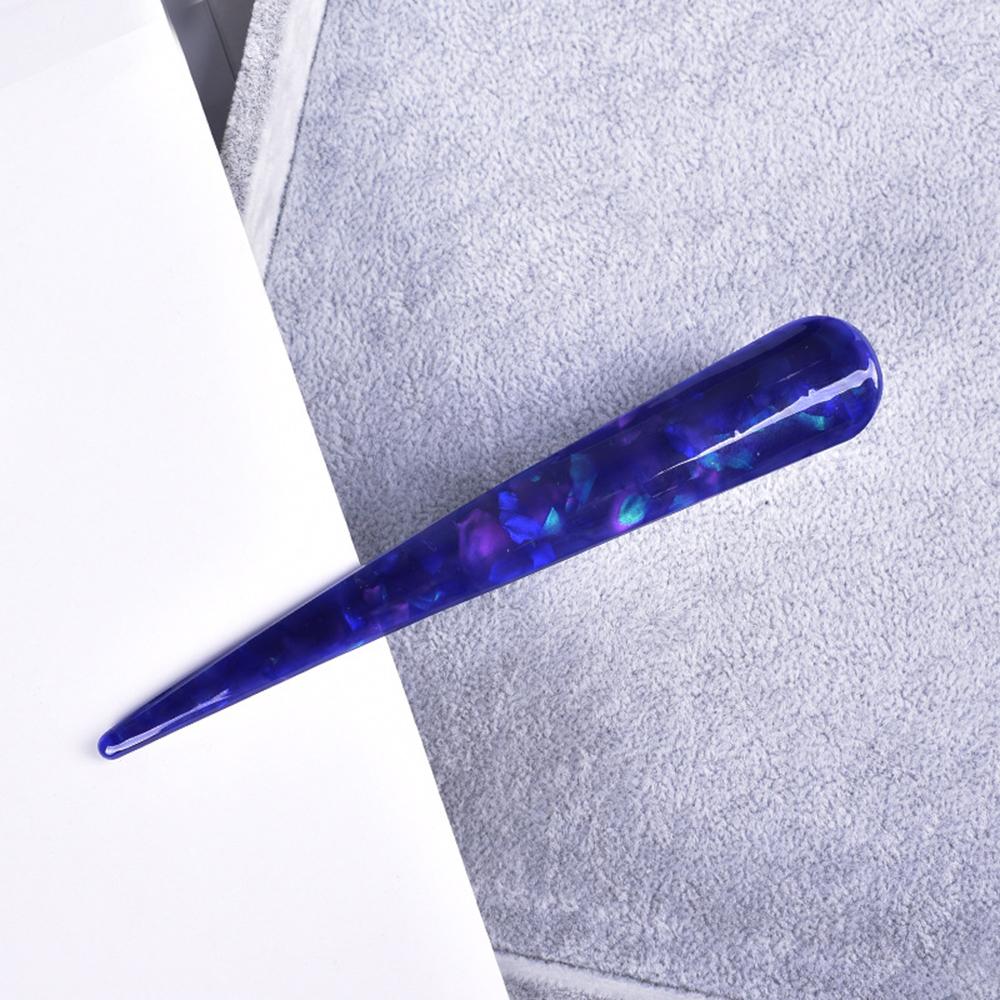 Women Barrette Long Stick Metal Hairgrips Non-Slip Large Alligator Hair Clips Acetic Acid Hairpin