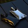 Wavy Wine Pot Stainless Steel Vodka Flask Minimalist Liquor Bottle  Outdoor Use