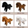 Horse Animal Plush Dolls Decor With Pp Cotton For Kids And Collectors Gift