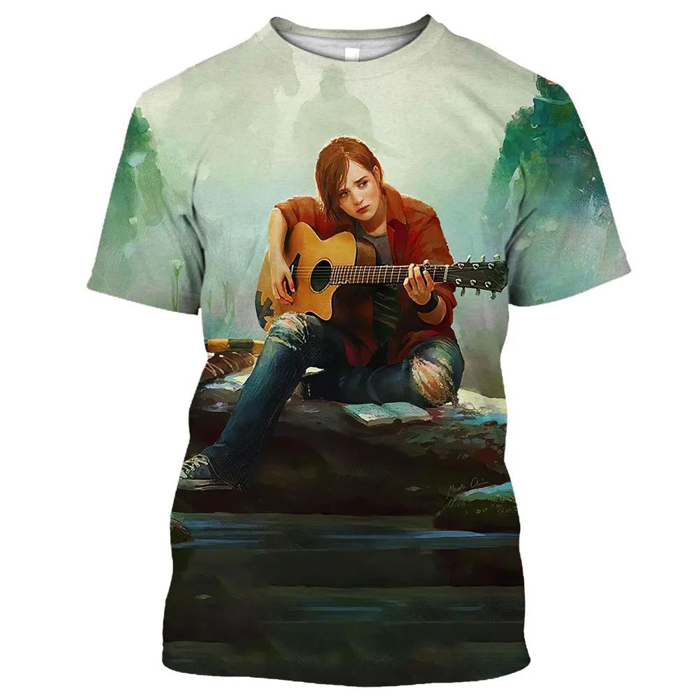 Новые мужские футболки Summer Tide Fantasy Figure Picture, повседневные футболки с 3D-принтом в стиле хип-хоп с круглым вырезом и коротким рукавом