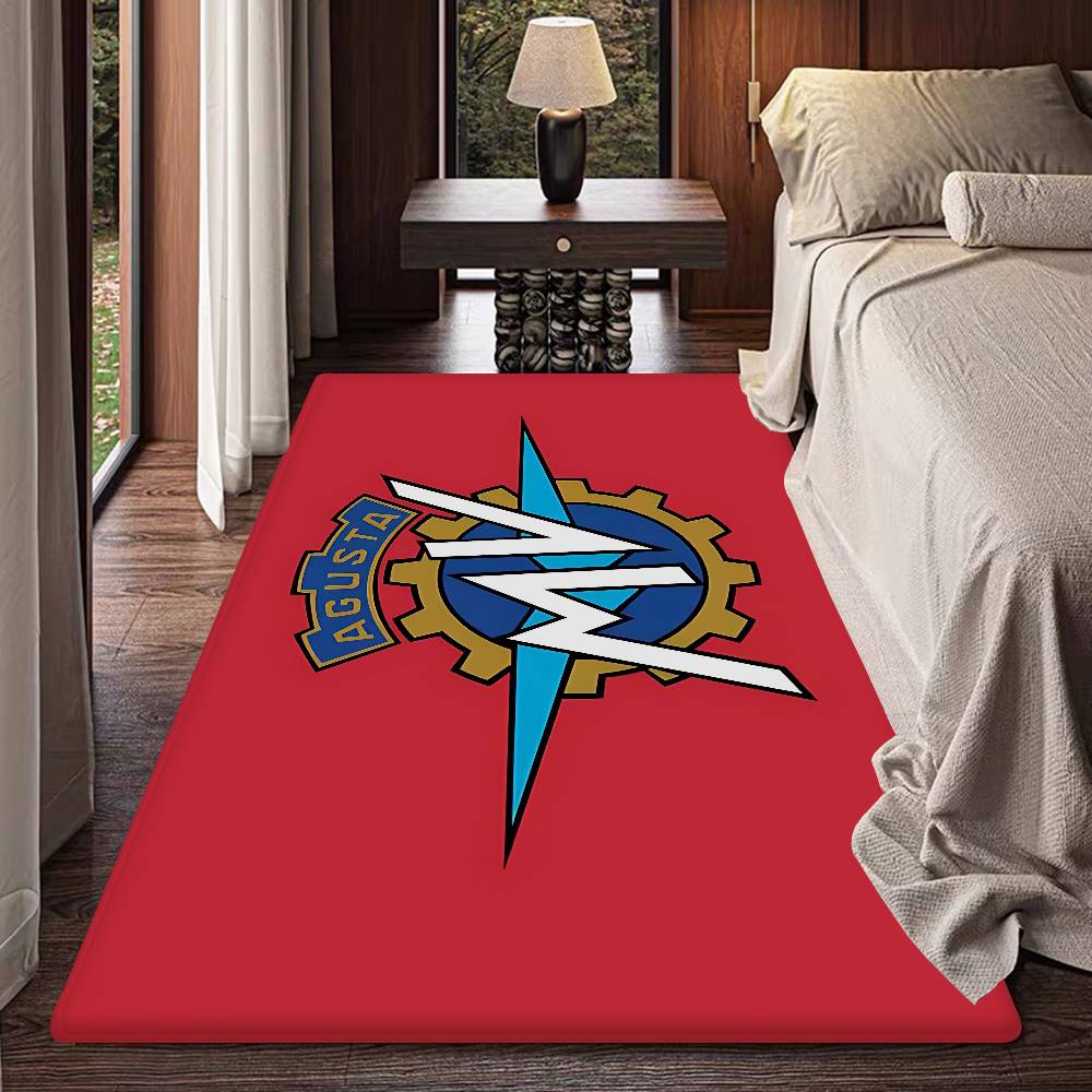 M-MV Agusta Floor Mat Non-Slip Laundry Room Mat Laundry Decor Balcony Child Living Room Bedside Mats