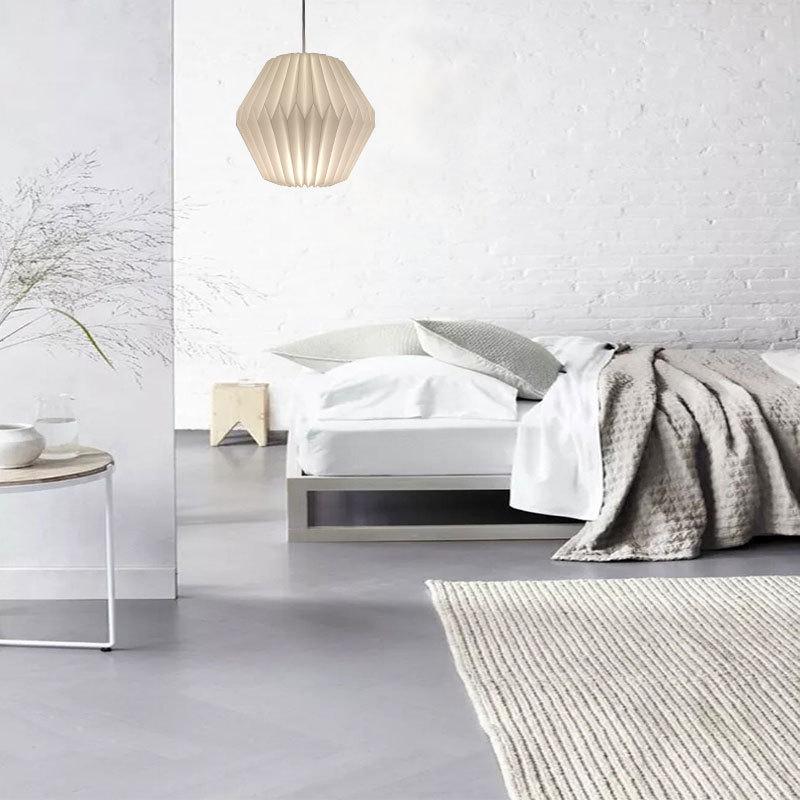 1шт оригами подвесной абажур скандинавский складной фонарь абажур для гостиной ресторана бара кафе