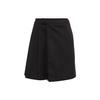Originals Adicolor Contempo Solid Pleated Loose Comfortable Sports Casual Skirt Women Skirts Black HN3669