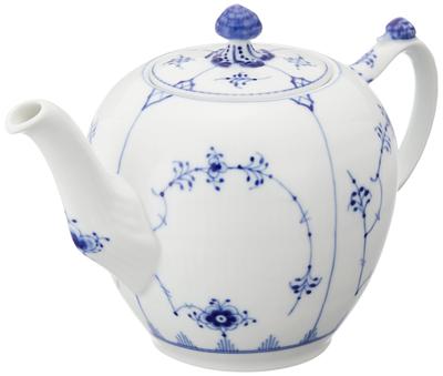 Импортный чайник Royal Copenhagen Blue Fluted Plain S 700 мл Свадебный подарок 1017181 [Обычный продукт]