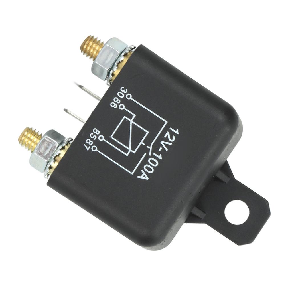 Реле стартера соленоид 4-контактный 12 В 100 А NO для газонокосилки садового трактора гольф-кара