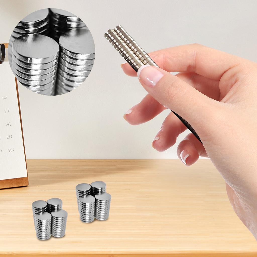 Magnet Discs, Strong Magnets. Suitable For Refrigerators, DIY, Construction, Science, Crafts Magnets