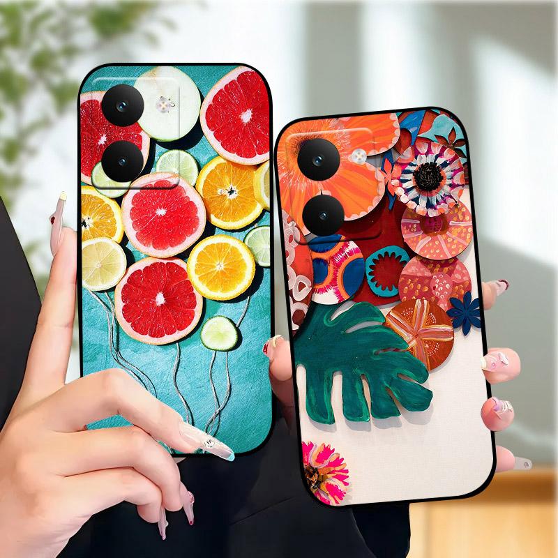 Чехол для Realme P3 Ultra RMX5030 Стильная Раскраска Мягкий Силиконовый Чехол для Телефона из ТПУ Для Realme P3 Ultra 5G Чехлы Оболочка P3Ultra