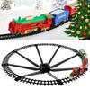 Wooden/Plastic Train Christmas Ornament Merry Christmas Decoration for Home 2023 Xmas Gifts Noel Natal Navidad New Year 2024