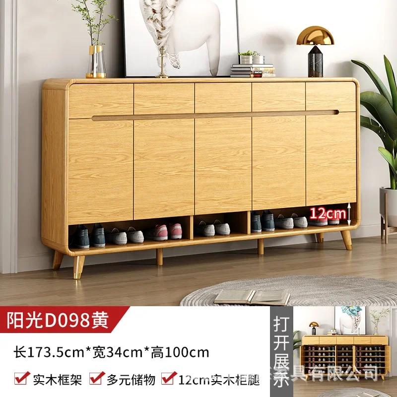 Роскошные шкафы для обуви в прихожей, минималистичные деревянные многослойные полки для обуви в прихожей, балконная мебель для прихожей Ritating