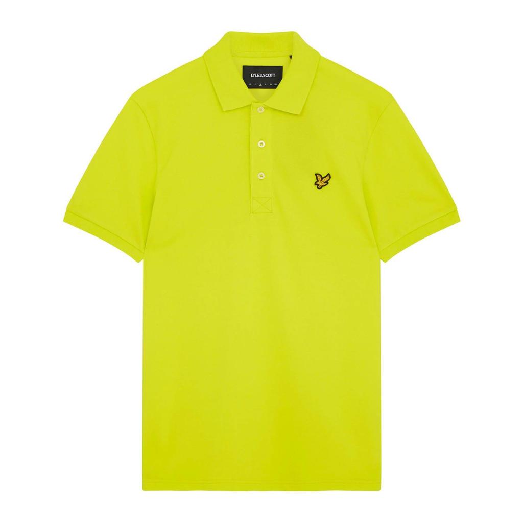 Lyle & Scott Мужская однотонная рубашка поло