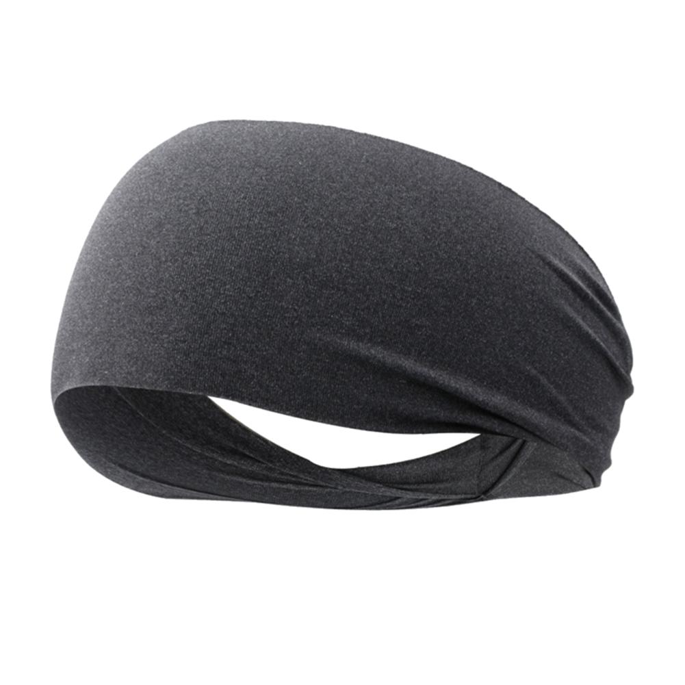 10-1pcs Elastic Headband Quick Dry Sweat Absorption Headdress Anti-slip Running Head Band Breathable for Yoga Running Biking