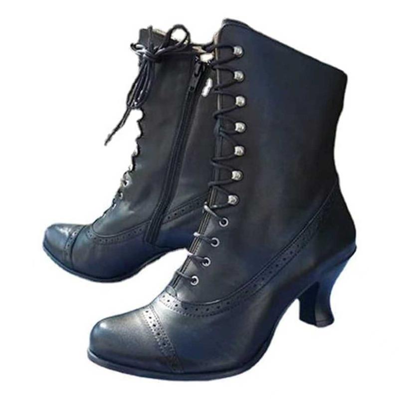 Women's Shoes: High-heeled, Plus-size Boots, Chunk-heeled Ankle Boots, Mid-calf Boots, Women's Boots