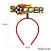 2026 World Cup Headband, Soccer Hair Headband for Fans, USA Mexico Canada Football Match Party Headwear