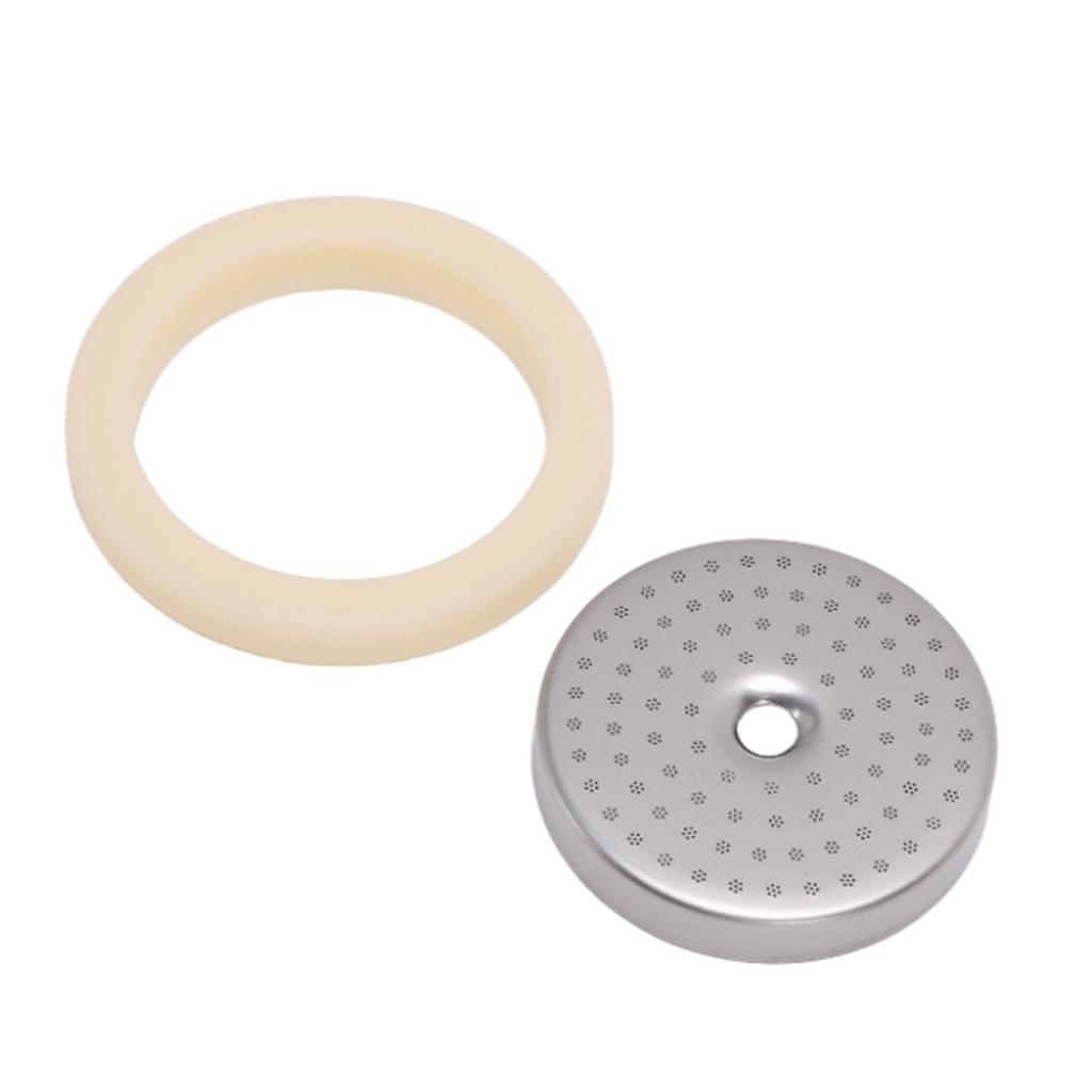 Shower Screen with Steam Fit for 450 500 Coffee Machine 54mm Stainless Steel Filter Shower Screen Silicone Steam