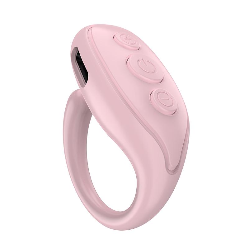 2025 Fingertip Remote Scrolling Ring Finger Shutter Remote Control Page Turner Selfie Button Bluetooth Mobile Phone Controller