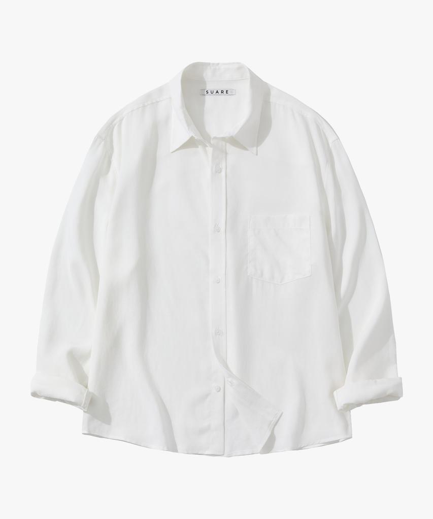 SUARE Tencel Linen Crop Shirt - 6 Colors