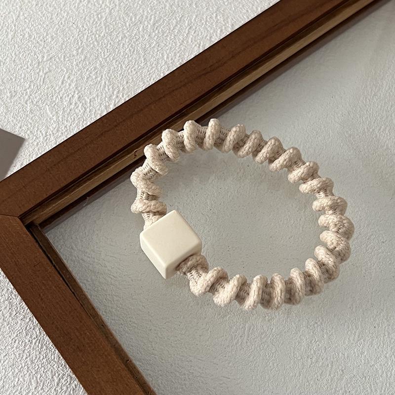 High-Elastic Spiral Anti-Slip Hair Tie for High Ponytails and Voluminous Styles