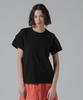 AVIREX 50th Anniversary LEATHER PATCHED FATIGUE T-SHIRT black