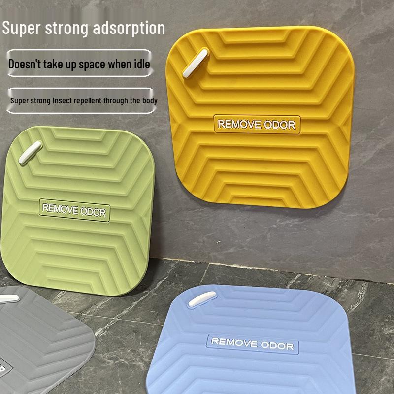 Universal Anti-Odor Floor Drain Cover for Kitchen & Bathroom - Insect & Mosquito Resistant Mat