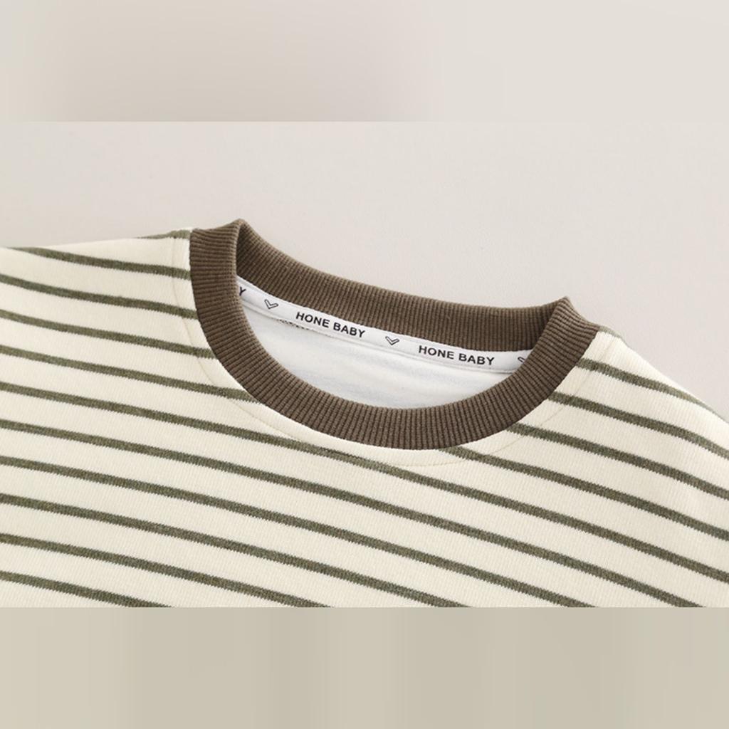 Детский повседневный комплект с длинным рукавом, удобные наряды для повседневной носки