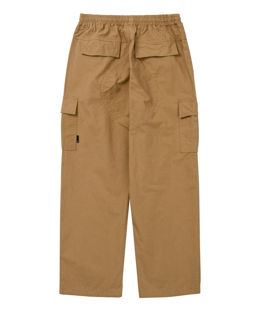 LEFTSEOUL Ripstop Cargo Pants [Beige]