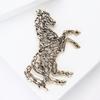 Новая персонализированная полая лошадка в лесном стиле, новая персонализированная полая лошадка в лесном стиле, брошь