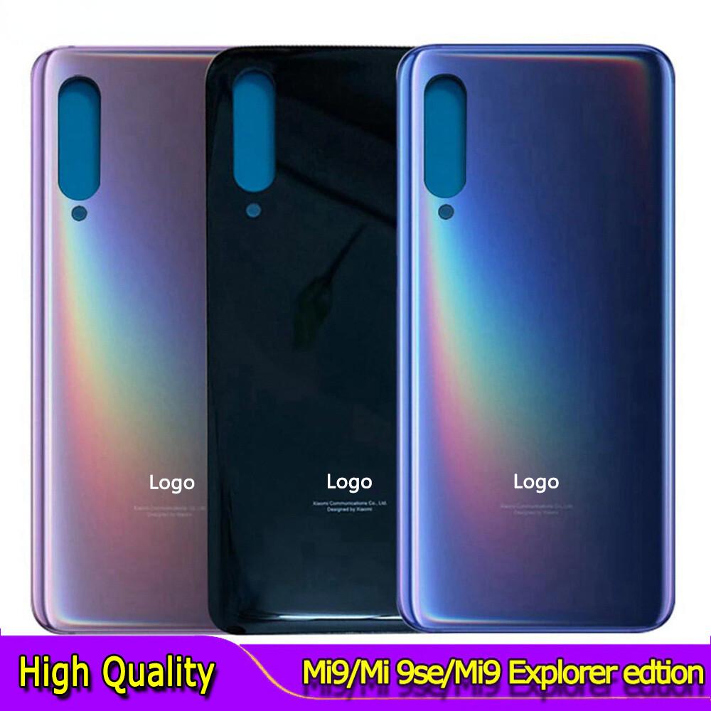 Для Xiaomi mi 9 Mi 9 SE стекло задней батареи задняя дверь корпус сменный клей