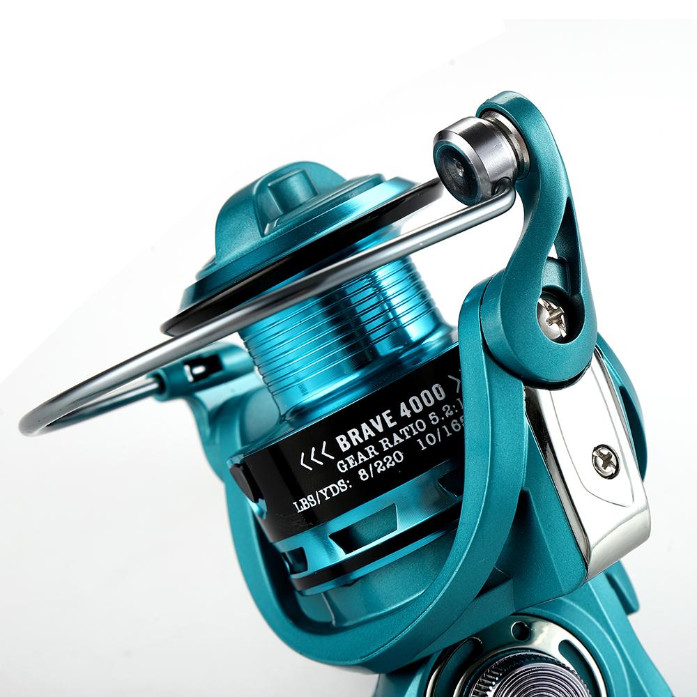 Рыболовная катушка 1000-7000 спиннинговые катушки металлическая катушка катушка для морской воды рыболовные аксессуары катушка для карпа Max Drag 15 кг Pesca Bass Fishing