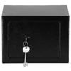 SPRINGOS® Coffre-fort Pour La Maison, Coffre-fort Durable En Acier De Haute Sécurité, Stockage De L'argent À Clé 17 X 17x 23 Cm
