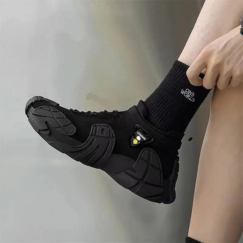 FashionSlip-ons Chunky Sneakers Man Plimsoll Vulcanize Shoes for Men Доставка Бесплатная доставка Низкая цена Скидки Тенденции 2024 Летняя распродажа