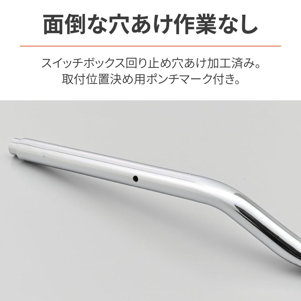 Daytona Специальная ручка GB350 Совместимость с оригинальным концом руля НИЗКАЯ ручка Хромированная 95366 (23)