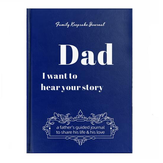 Yousheng Dad I Want to Hear Your Story Journal Мягкий на ощупь блокнот из искусственной кожи Плотная бумага Непроливающийся дизайн блокнот для записей